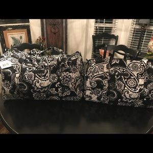 Vera Bradley Midnight Paisley Duffle Bags